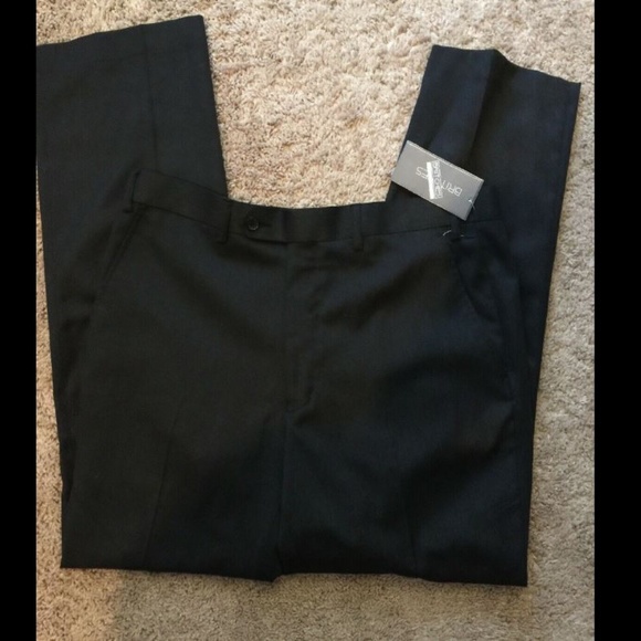 Men's Dress Pants 36×30 black Modern fit NWT - Picture 3 of 7